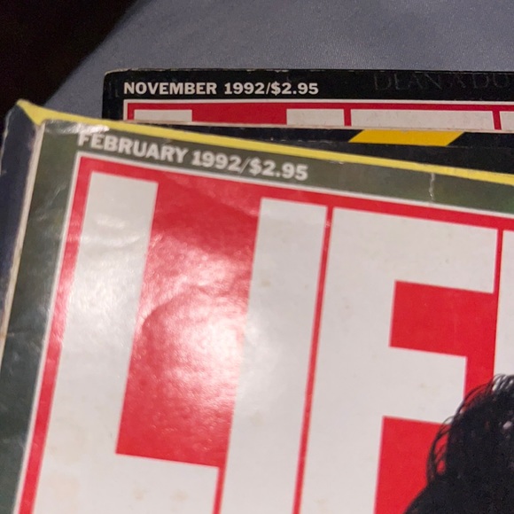 LIFE MAGAZINE LIZ TAYLOR COVER February 1992 - Picture 6 of 14